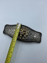 Rare Find Classico Italia Lion Head Belt Buckle,Vintage Belt Buckle, A183 Italia