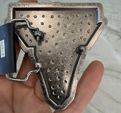 2013 Throwdown LOGO Metal MMA Boxing Belt Buckle Officially Licensed 3&Prime; by 3&Prime;