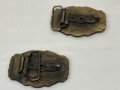 Lot 2 Indiana Harbor Works J&L Steel A Commitment to Safety Belt Buckle Hit Line