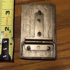 Belt Buckle Vintage, Woman Portrait Curly Locks Salon Hippie Boho