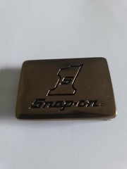 Vintage Snap-on Brass Belt Buckle “1 Snap-on” Logo USA Mechanic Tool SPP-566