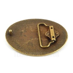 Belt Buckle Metal Elk Deer American Flag Cowboy Hunter Outdoors Fits 1.5&Prime; Belts