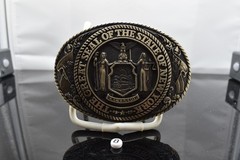 TONY LAMA GREAT STATE SEAL OF THE STATE OF NEW YORK FIRST EDITION UNWORN.[B]