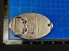 Swords & Cross Knight Shield Gothic Punk Rider Chrome Brand Belt Buckle #6216