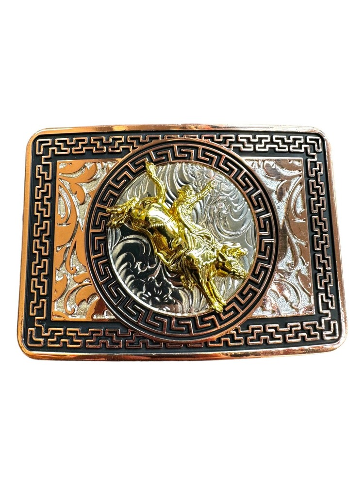 Western Cowboy Style buckle Rodeo Bull Rider Hebilla Vaquera Con Jinete Rodeo