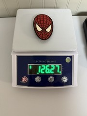 2005 Spider-Man Belt Buckle Mobtown Chicago Licensed Marvel Heavy 126g