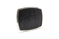Python Snake Belt Buckle, Exotic Belt Buckle, ( 1.5 ») Removable Western Buckle