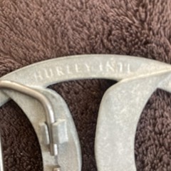 Vintage Hurley International Limited Edition Metal Belt