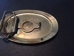 AM Vets Belt Buckle Korea Vietnam WW II