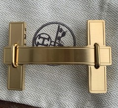 38mm gold-plated Hermès Constance Waist belt buckle Hermes H