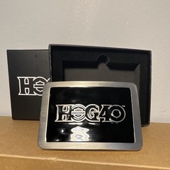 NIB 2023 Harley-Davidson HOG 40th Anniversary Belt Buckle Rare Officer Event