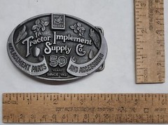 1996 – TISCO – TRACTOR IMPLEMENT SUPPLY CO – #d – belt BUCKLE – listing #6876