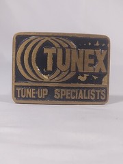 Dynabuckle Brass TUNEX Transmission Belt Buckle Large Cast Metal