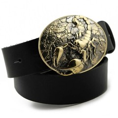 Scorpion belt buckle, Scorpion solid brass belt buckle for casual belt
