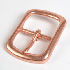 Purple Copper Belt Buckle Pin Buckle Tongue Pin Belt Buckle Fits 1.5 inch Belt-