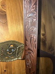 New Western Heritage Cowboy Prayer Belt Buckle Kneeling Cross W Belt