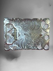 Scorpion Rodeo Cowboy Western Belt Buckle Hebilla Vaquera Fina Rodeo Alacran