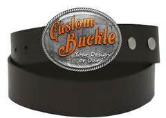 Custom Belt Buckle – Personalized Image Design Handmade Artisan Belt Buckle