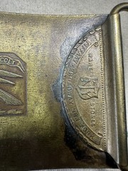 Rare Colt Revolvers Belt Buckle