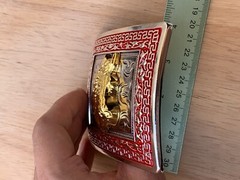 Western Buckle Gold Silver Red Horse Head Cowboy Buckle 2 » Hebilla Vaquero