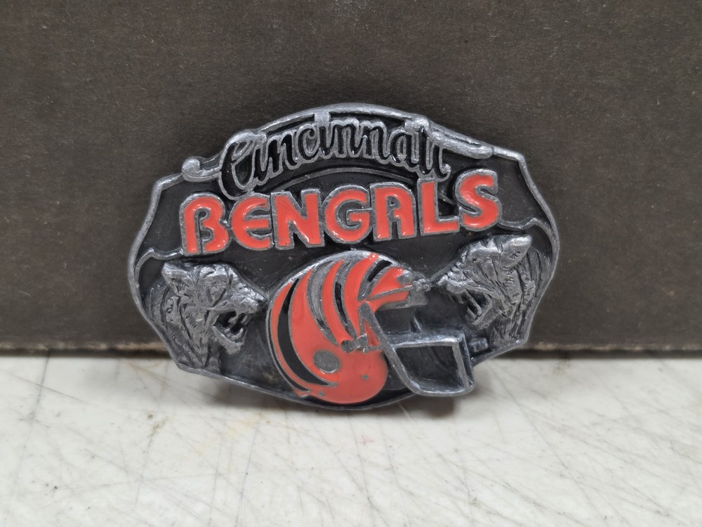 Vintage Cincinnati Bengals 1987 Belt Buckle
