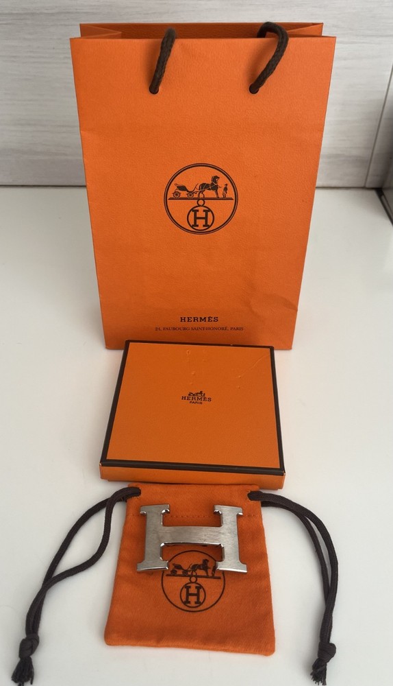 Authentic Hermès « H » Belt Buckle