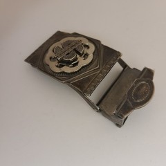 Silver Tone Dollar Sign Belt Buckle Spinner Spinning for 1.5&Prime; Belt