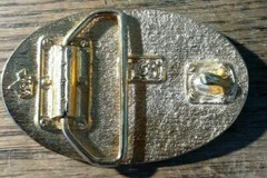 Camp Grayson 1999 Staff Belt Buckle 3 X 2 Inches
