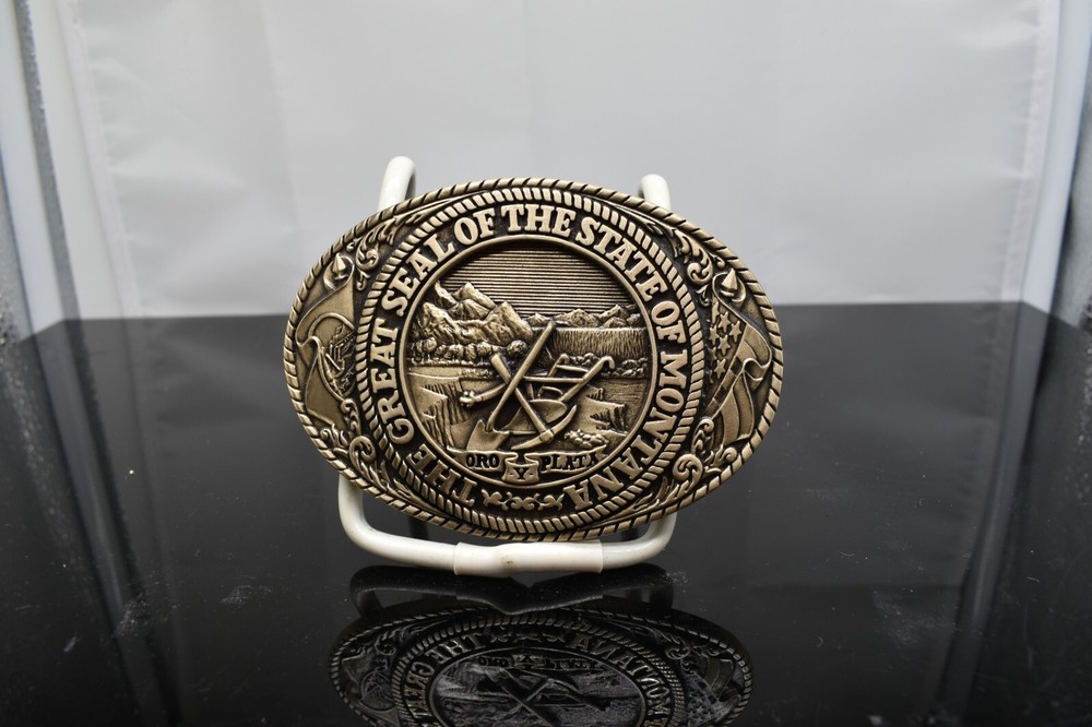 TONY LAMA GREAT STATE SEAL OF THE STATE OF MONTANA NEW REGULAR EDITION [AA]
