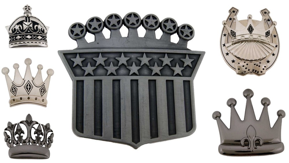 Crown Belt Buckle Mens Womens Wedding Royal Costume Silver Metal Fashion Western
