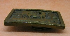 Vintage ~ Big Buck In Wilderness / Nature Scenery 3D Metal Belt Buckle ~ Adezy