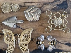 Mixed Wholesale Lot Womens Buckles, Clasps Brass Metal