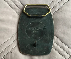 Kaiser Steel Napa Brass Beltbuckle Vintage 1981
