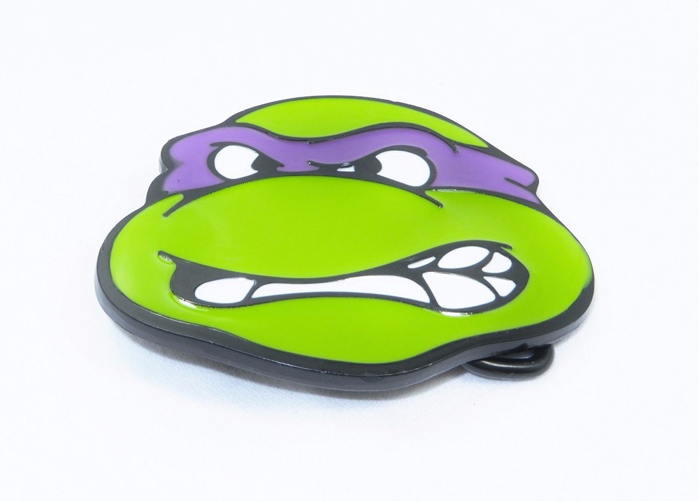 Teenage Cartoon Ninja Turtles Series Donatello Face Metal Enamel BELT BUCKLE