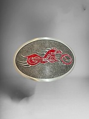 Chopper West Coast Choppers Motorcycle Belt Buckle Hebilla Con Moto