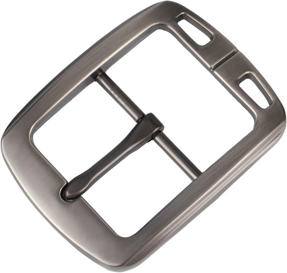 1.5 Inches (38-40 mm) Belt Buckle Single Prong Square Replacement Buckle for Men