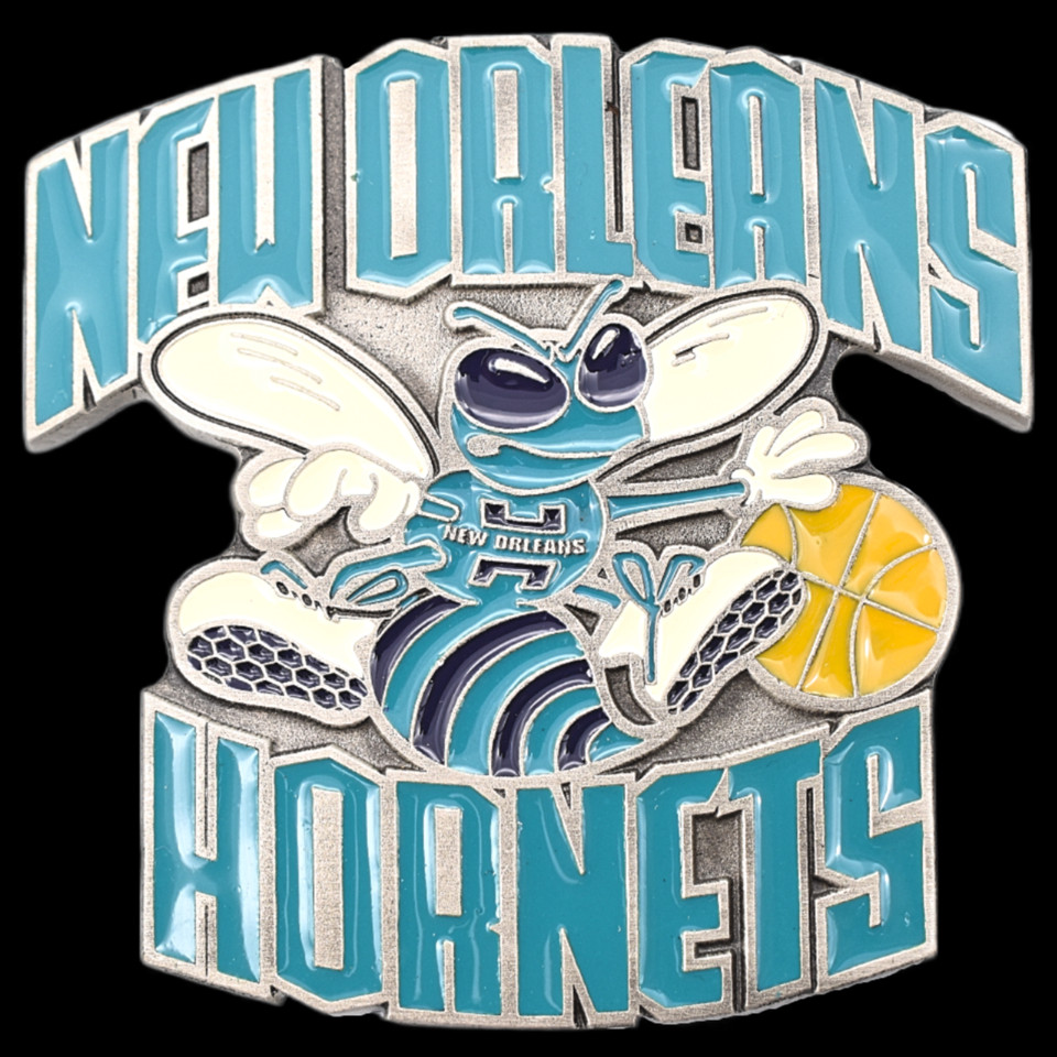 New Orleans Hornets NBA Basketball Team Belt Buckle (New Old Stock)