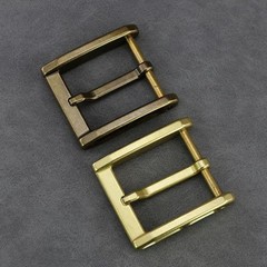 3.8cm Wide Belt Replacement Brass Single Prong Buckle