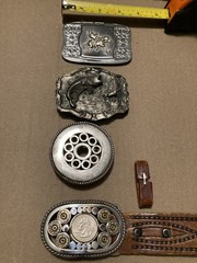 Belt Buckle, Unique Belt Buckles For The Belt Buckle Wearer , 1 With Belt