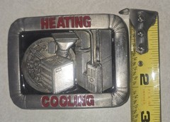Heating & Cooling buckle.AC Technician,HVAC , Size-3”-”2”,Fit 1-1/2” Wide belt