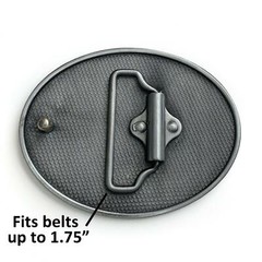 Sacred Geometry Belt Buckle – Esoteric Celestial Evil Eye Handmade Buckle – 796