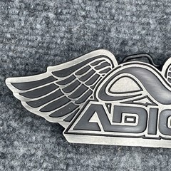 Adio Belt Buckle NOS Deadstock Skateboarding Bam Jacka$$ Rare Wings Logo