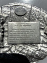 VFW Life Member Belt Buckle 1987 Siskiyou Buckle Co B71 Williams OR USA Vintage