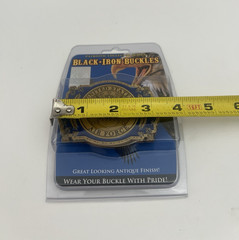 Patriotic Collector Series Black Iron Buckles Belt Buckle US AIR FORCE NIP