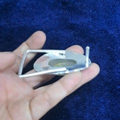 Golden Rutilated Quartz Belt Buckle Silver Plated Handmade Western Cowboy buckle