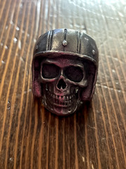 Fourspeed Metalwerks Pewter Death Rider Ring Size 11