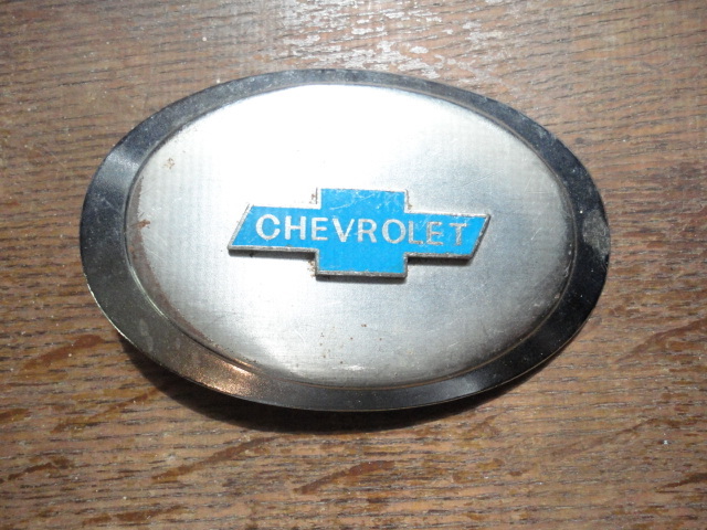 Retro Metal Chevrolet Chevy Belt Buckle (2.5&Prime; X 4&Prime;)