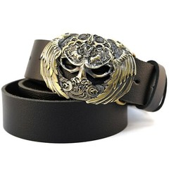 Brass belt buckle Yggdrasil, Scandinavian Nordic Celtic Norse mythology