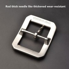 Men&rsquo;s stainless steel needle buckle belt head versatile buckle belt accessories