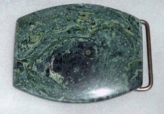 Handcrafted, Jasper, Agate Gemstone Belt Buckle polished natural stone- Pick 1